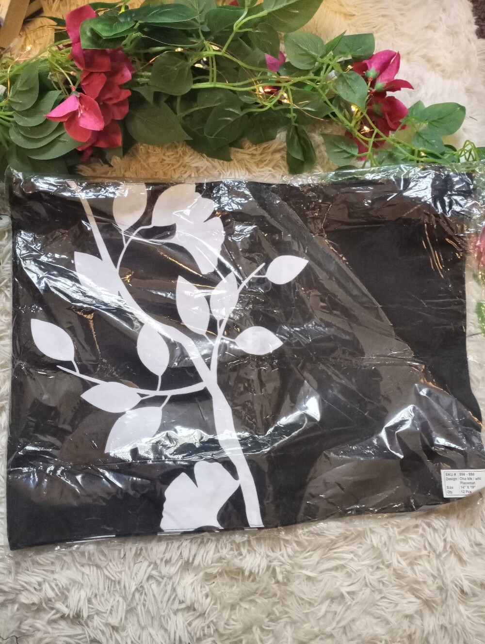 Set Of 4 Ginko Leaf Placemats